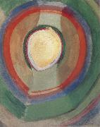 Delaunay, Robert Cyclotron-s shape Moon painting